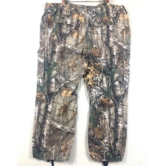 Realtree Men's Camouflage Hunting Cargo Pants XXXL 48/50 Adjustable Hem - Picture 7 of 12